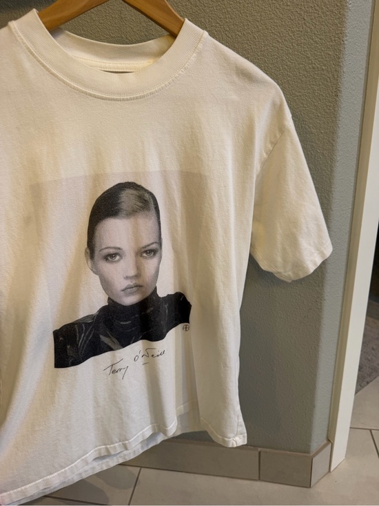 Anine Bing Tops - Anine Bing O'Neill White Graphic Portrait Tee